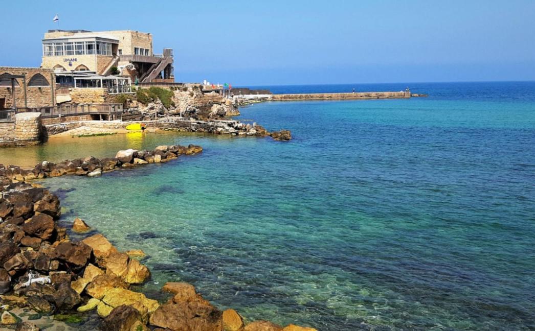 Caesarea :In The Front Of The Seaアパートメント エクステリア 写真